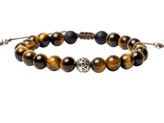 Men's Tiger Eye Tibetan Bracelet