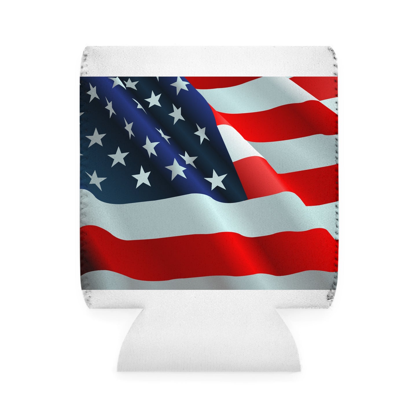 US Flag Can Cooler Sleeve