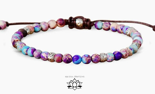 Tibetan Energy Bracelet - Adjustable to 6.6"