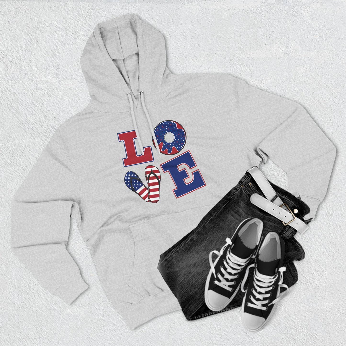 USA Love Hoodie