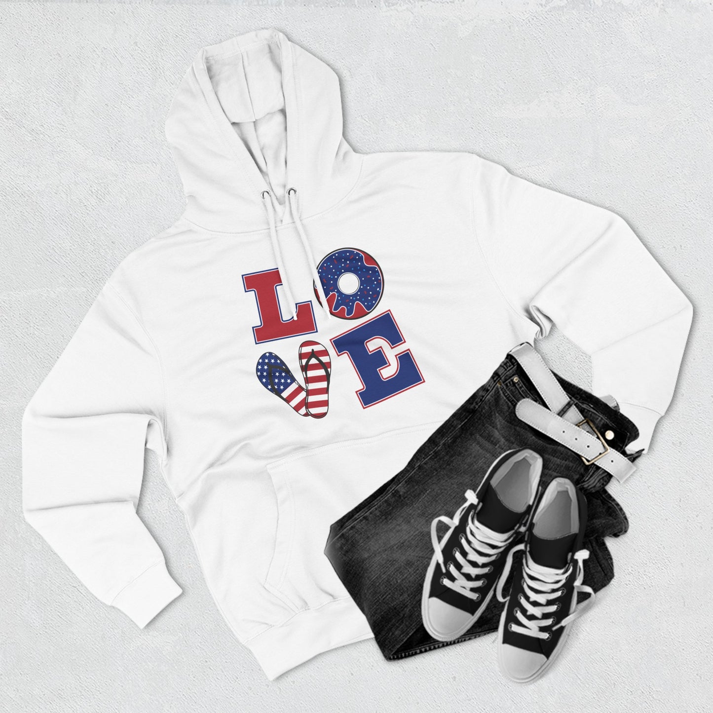 USA Love Hoodie