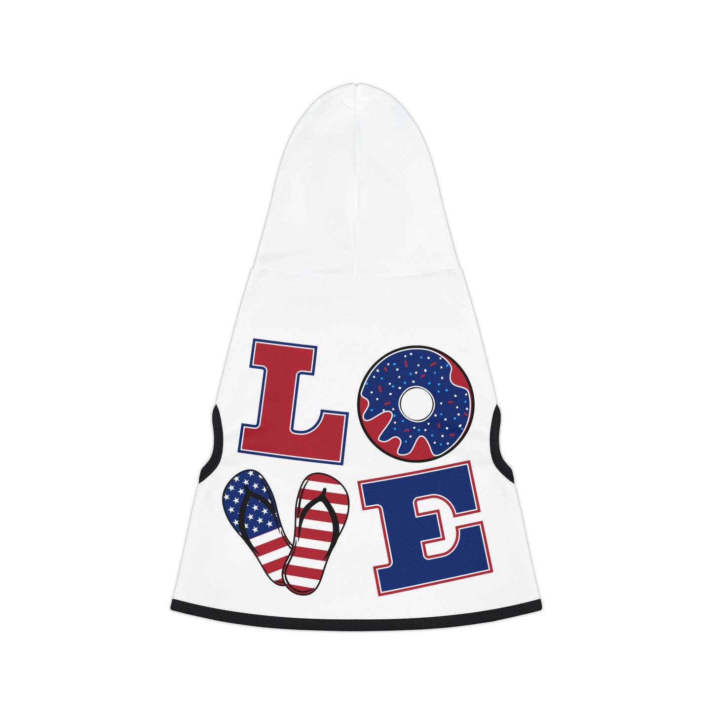 US LOVE Pet Hoodie