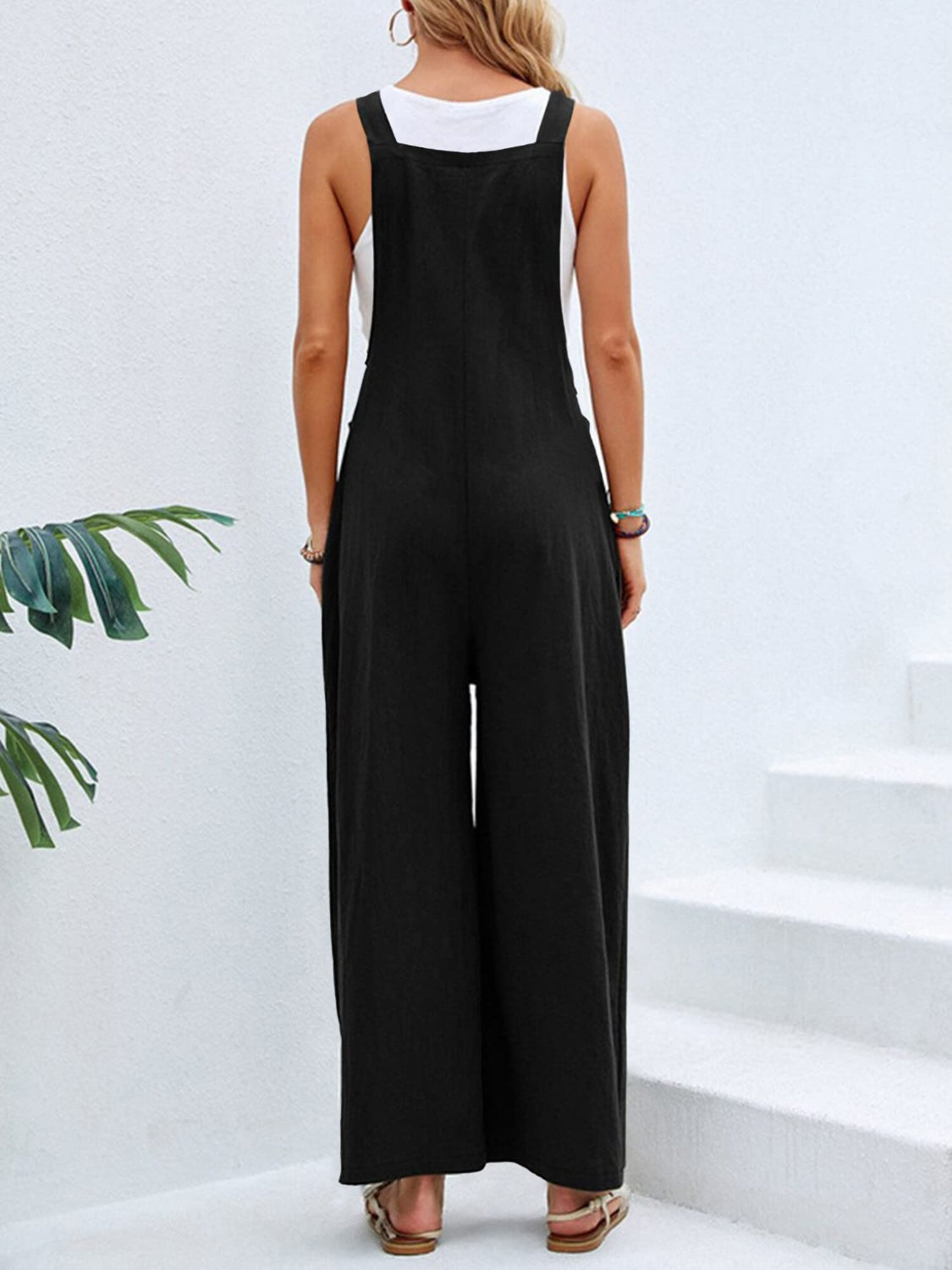 Super Cute Square Neck Comfy and Stylish Overalls - Dress up or down