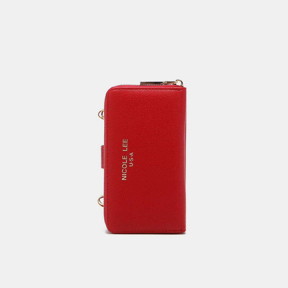 Red 2 Piece Phone Case Crossbody Wallet