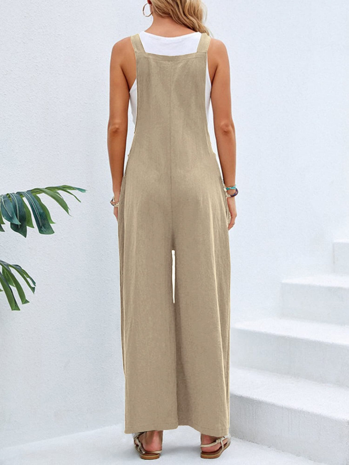 Super Cute Square Neck Comfy and Stylish Overalls - Dress up or down