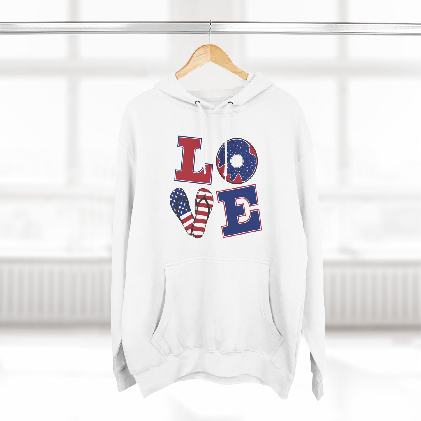 USA Love Hoodie