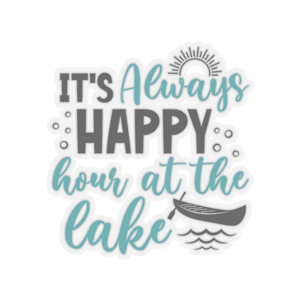 It’s Always Happy Hour On The Lake