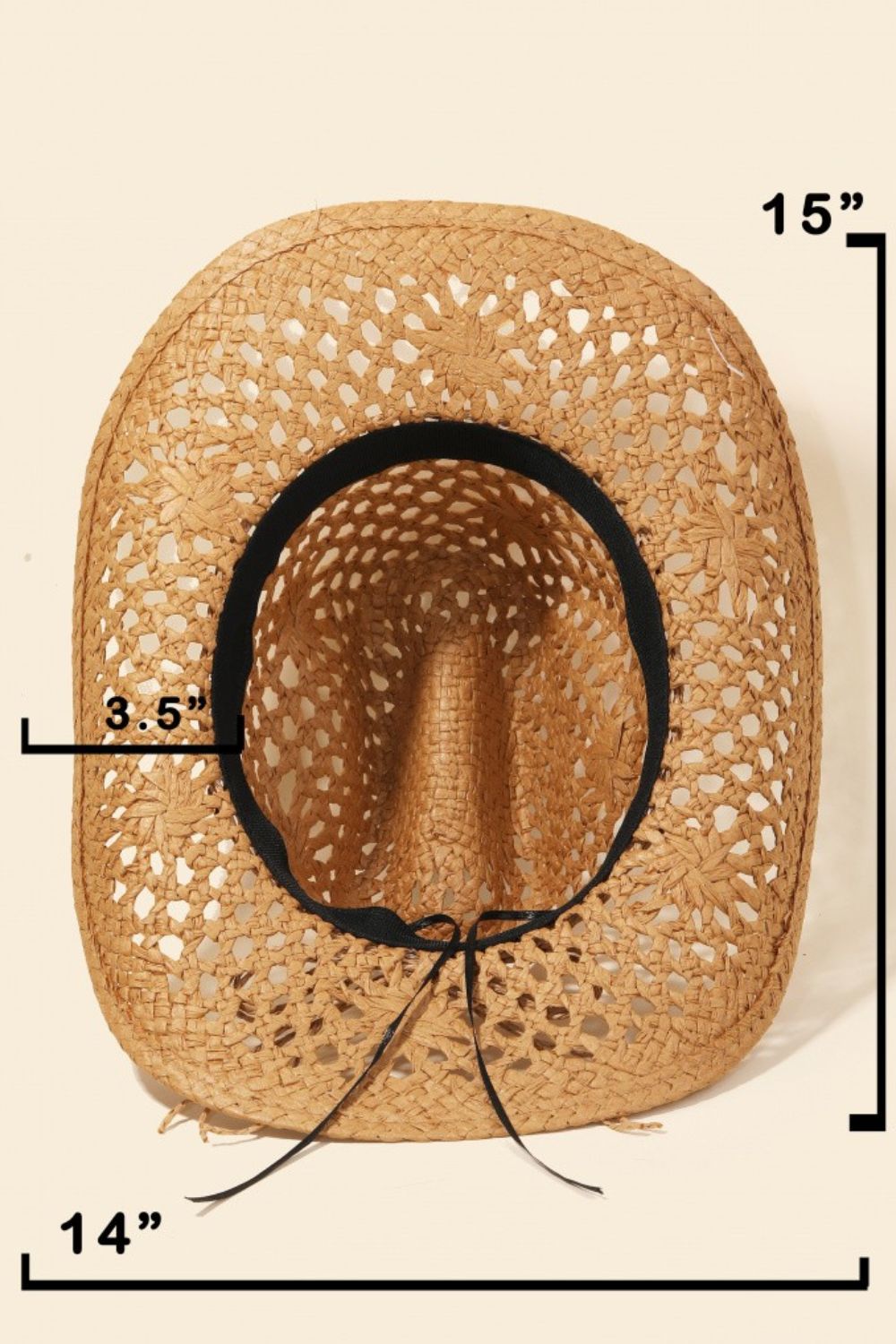 Straw Weave Cowboy Hat