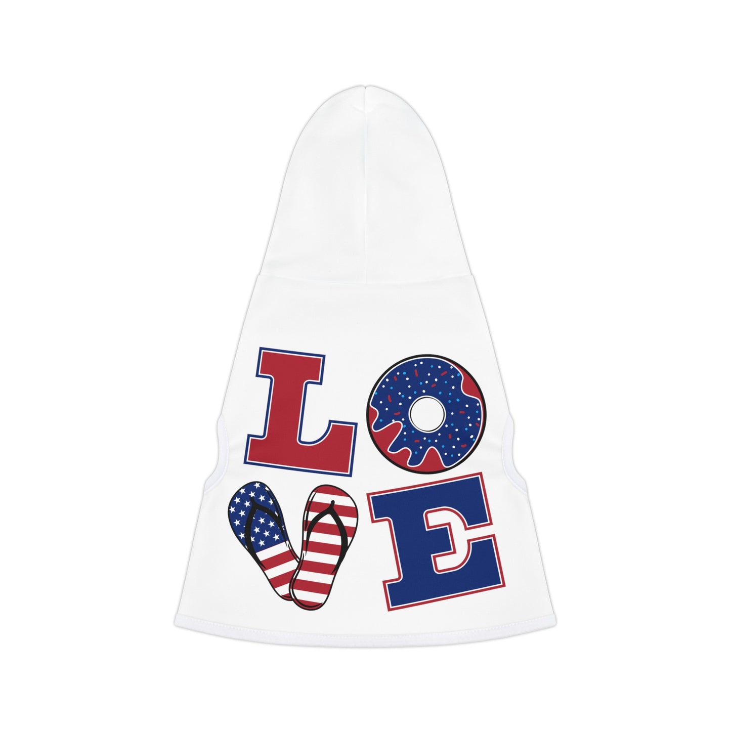 US LOVE Pet Hoodie