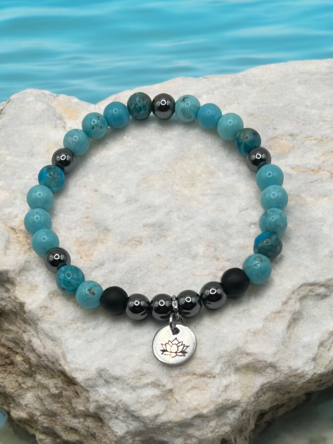 Hematite - Turquoise - Onyx