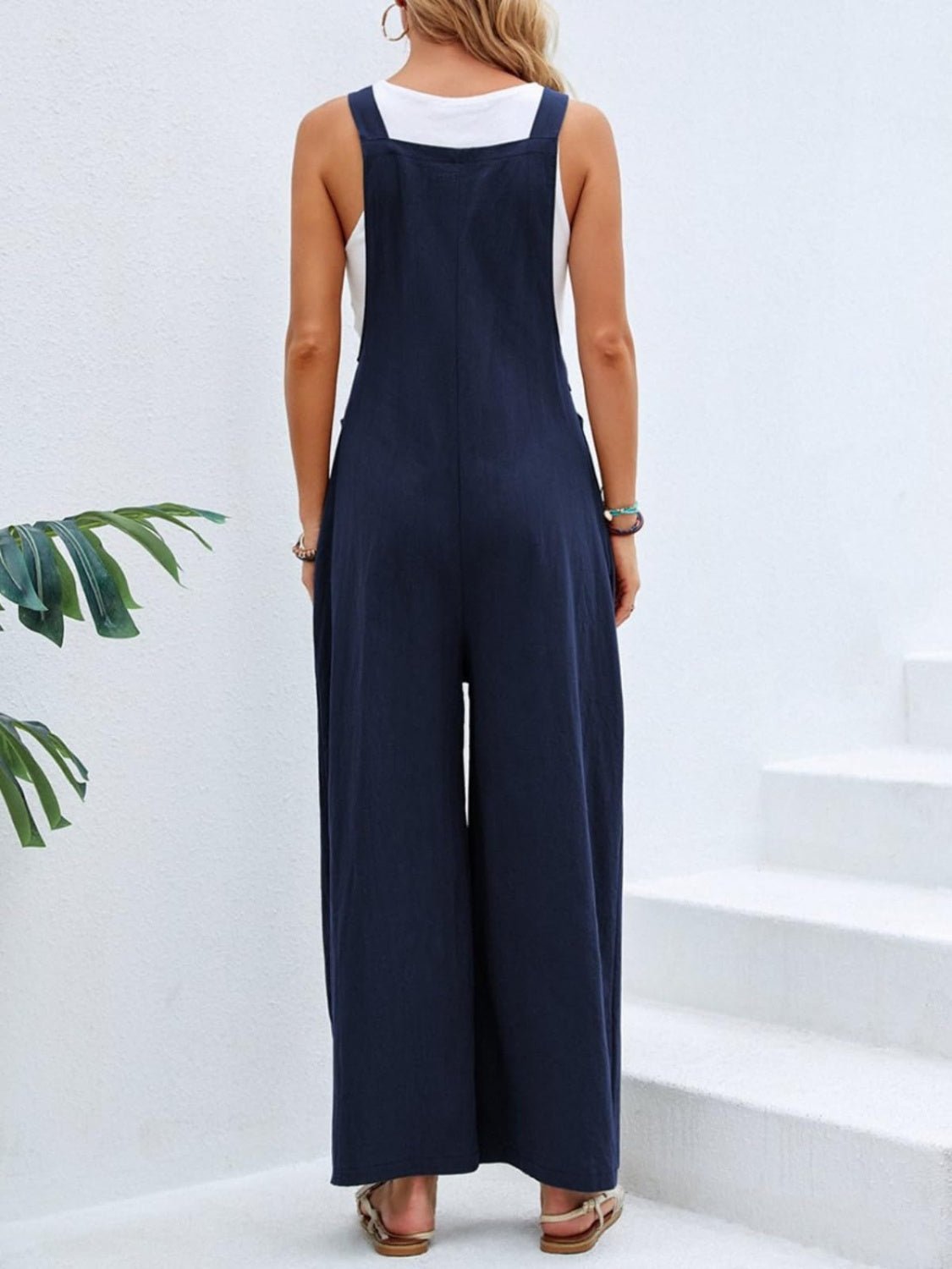 Super Cute Square Neck Comfy and Stylish Overalls - Dress up or down