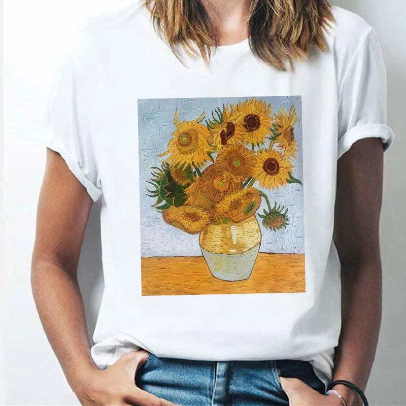 Van Gogh Sunflower T-Shirt