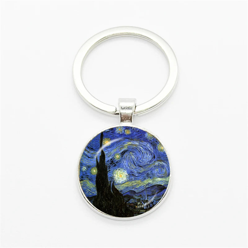 Van Gogh Keychain