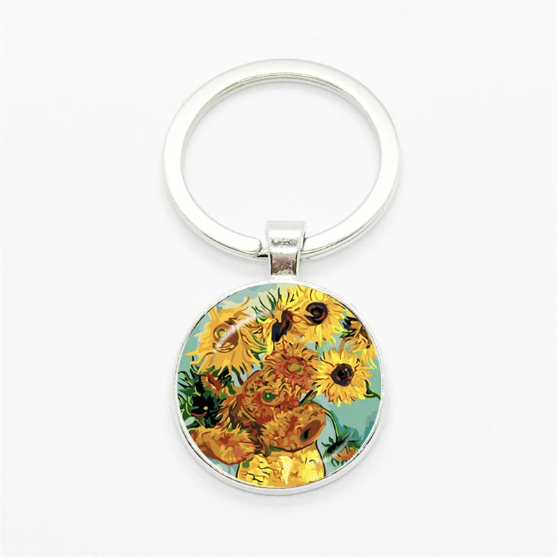 Van Gogh Keychain