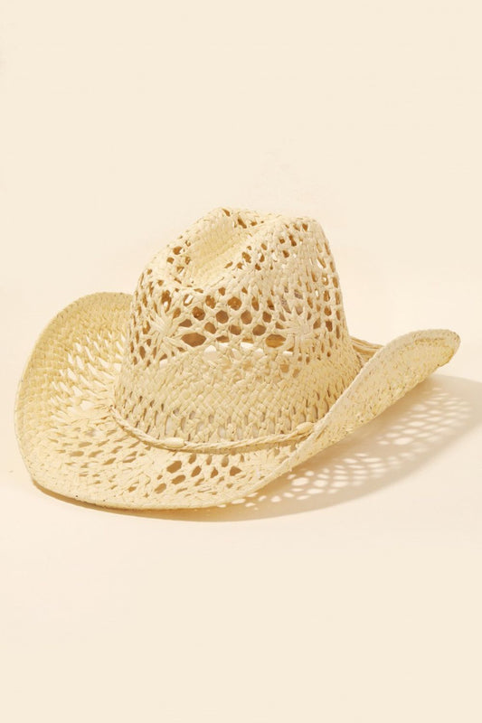 Straw Weave Cowboy Hat