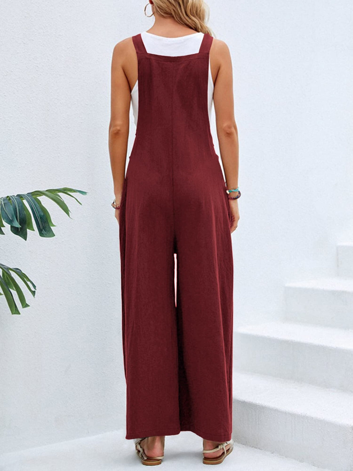 Super Cute Square Neck Comfy and Stylish Overalls - Dress up or down