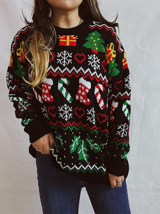 Festive Christmas Sweater, Ugly Christmas Sweater, Funny Sweater, Holiday sweater