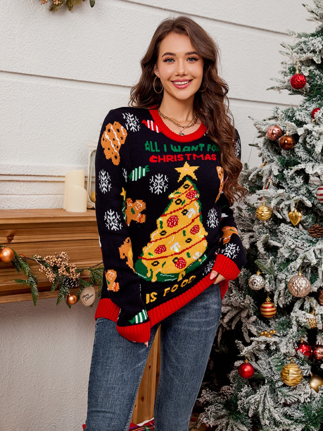 Festive Christmas Sweater, Ugly Christmas Sweater, Funny Sweater, Holiday sweater