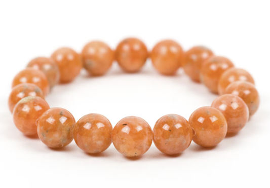 Orange Calcite Bracelet for Creativity, Energy and Sexuality