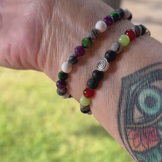 Video of halloween bracelets