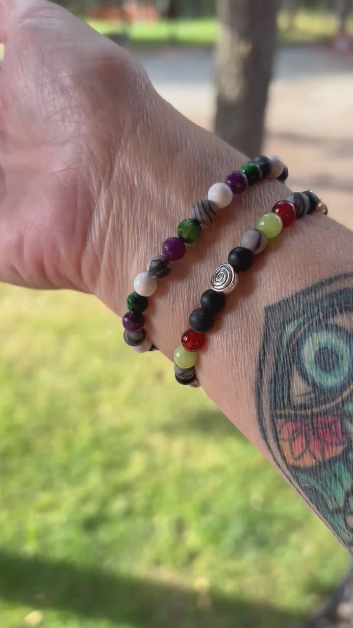 Video of halloween bracelets